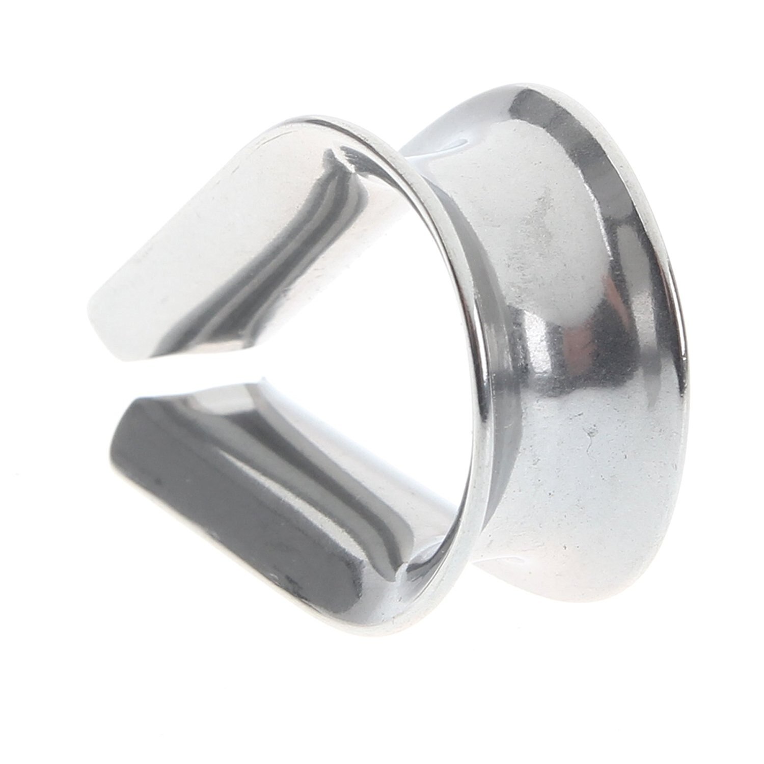 Bmby 4 x rustfri stål  - 3mm wire løkke reb fingerbøl