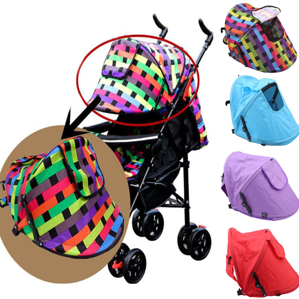 Baby Stroller Sunshield Shade Protection Hood Canopy Cover Prams Stroller Accessories Kids Stroller Sun Visor Carriage Sun Shade
