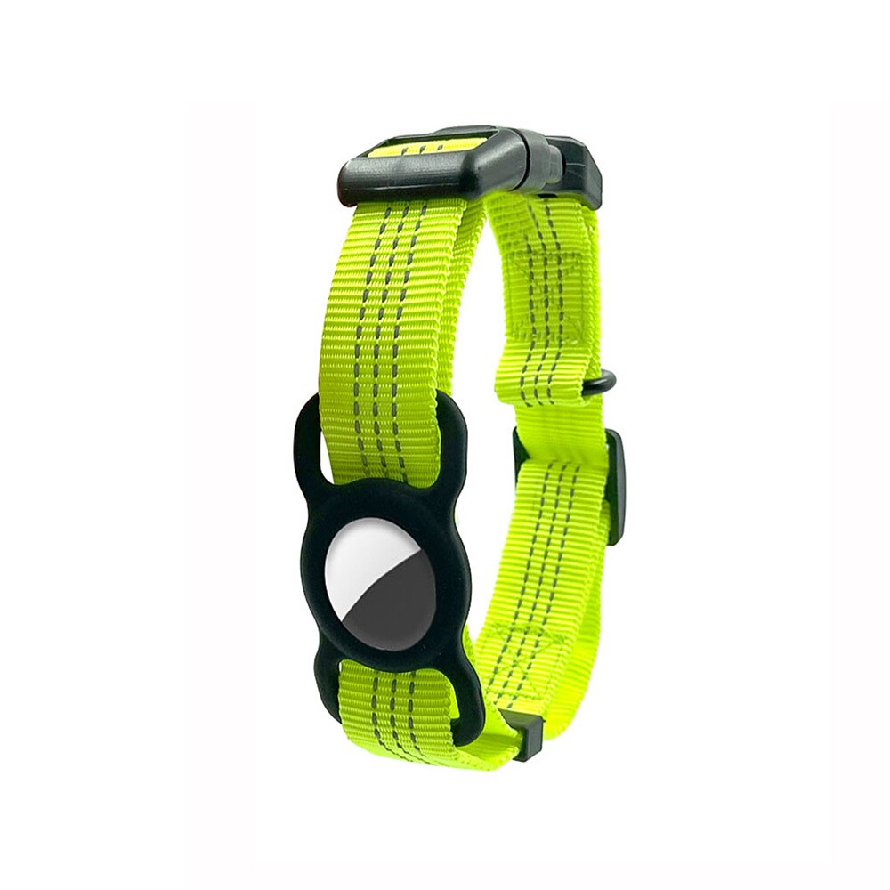 Airtag Dog Collar Heavy Duty Dog Collar With Airtag Holder Case Adjustable Padded Air Tag Pet Collar For Medium Large Dogs