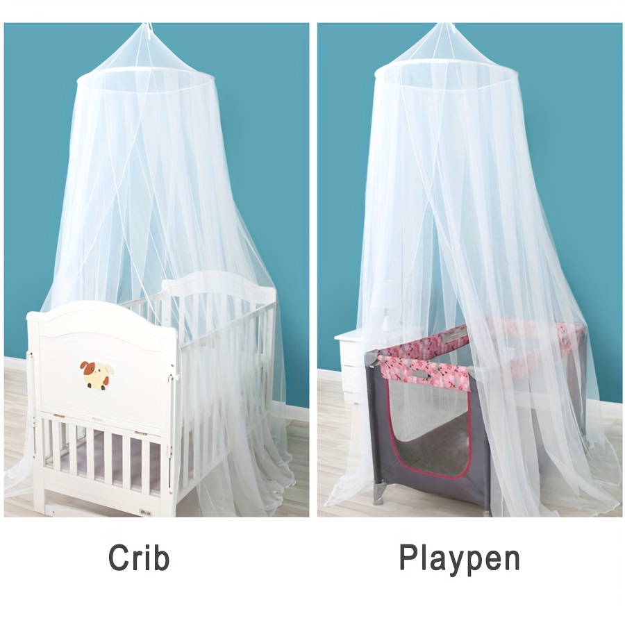 1pc Foldable Bed Net with Hanging Hook, Soft Mosquito Net with Canopy, Room Decoration Mesh Net