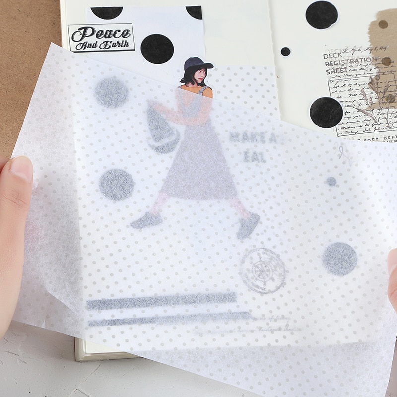 Basic Pattern Bullet Journal Stickers A5 Decorative Stickers Scrapbooking Stick Label Diary paper Stationery Stickers