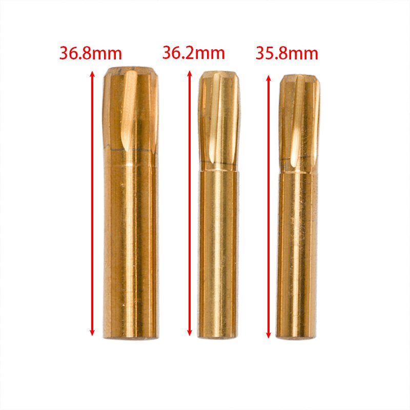 6 flautas Espiral Alargador 5.5 milímetros 5.56 milímetros 5.6 milímetros 6.35 milímetros 7.62 milímetros 11.43 milímetros Máquina Helicoidal Câmara 5.5 -11.43mm Botão Rifling Alargador Ferramentas
