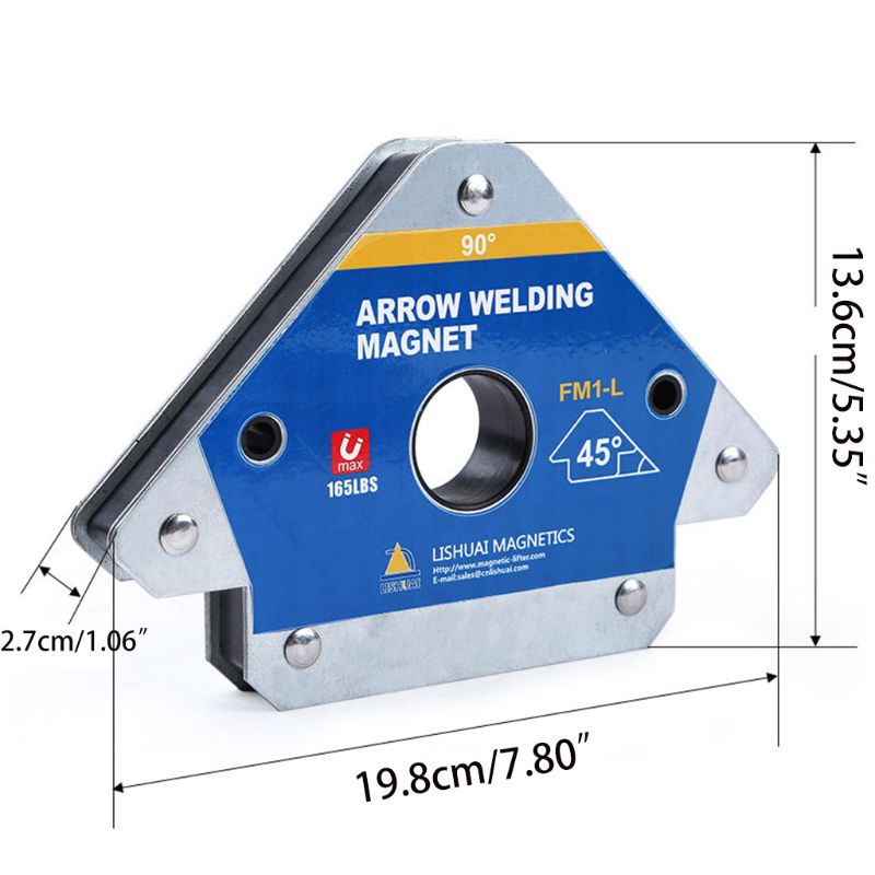 Single Switch Square Magnet On/Off Multi-angle FM1 Welding Magnetic Holder Tools A9LB