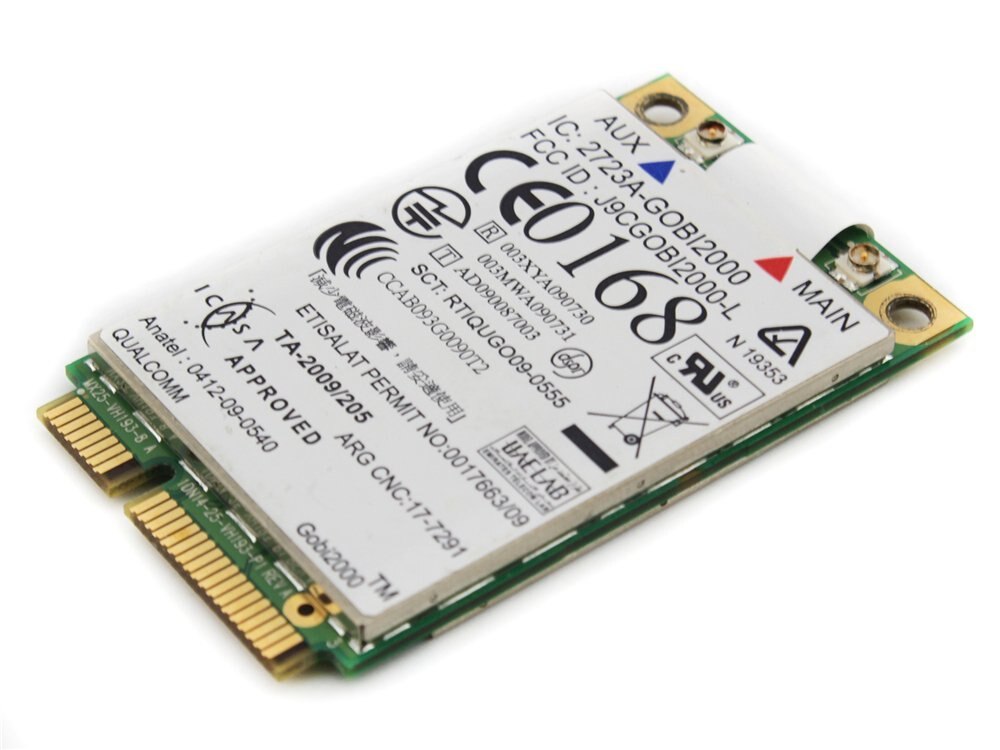 Original Gobi2000 3G WAN Card for I-B-M / Leno vo Think pad X201 X201i T410 T410i T510 FRU:60Y3263 60Y3183