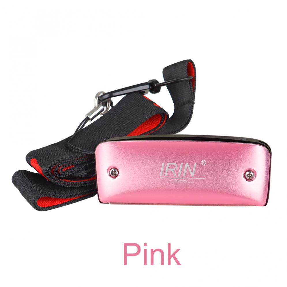 Harmonica 7 Holes Blues Harmonica Standard Paddy Country Minor Tune Key C Woodwind Instruments: Pink
