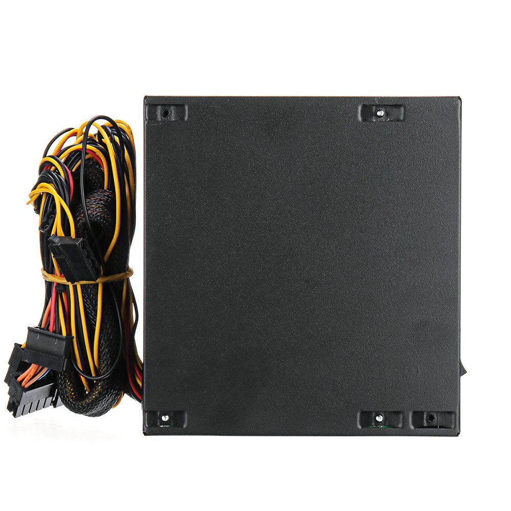800W Power 120MM -Supply with LEDs Fan Computer 110~220V Manual Switching Voltage
