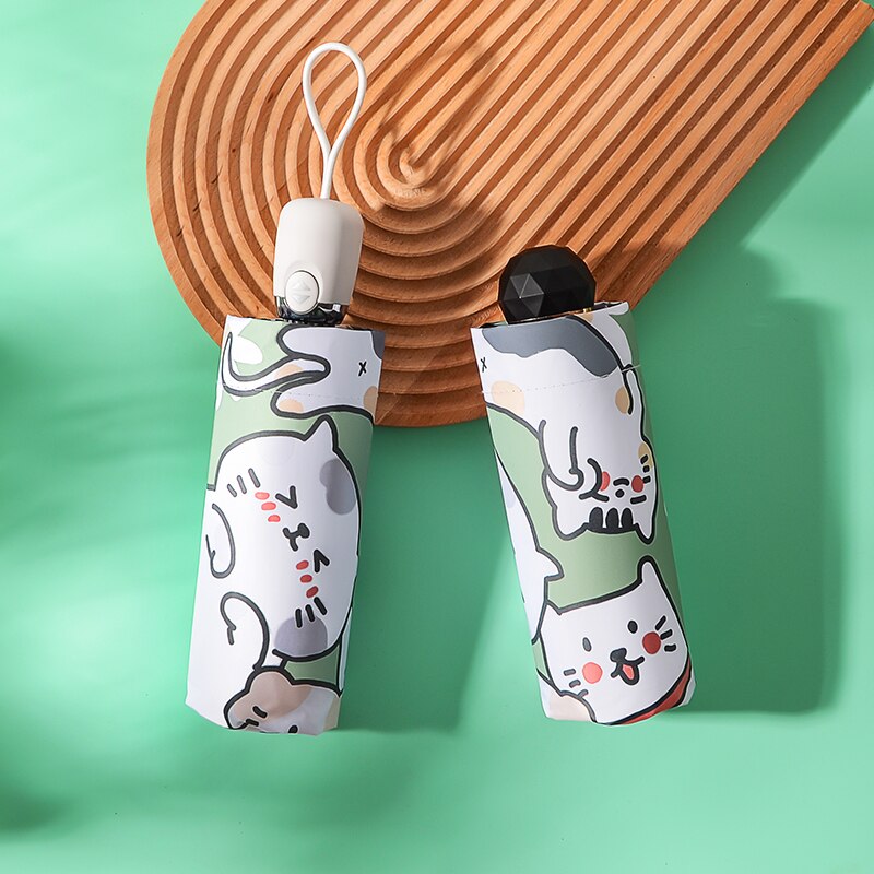 Sun umbrella sun protection UV protection female sun umbrella sun umbrella ultra light compact portable folding