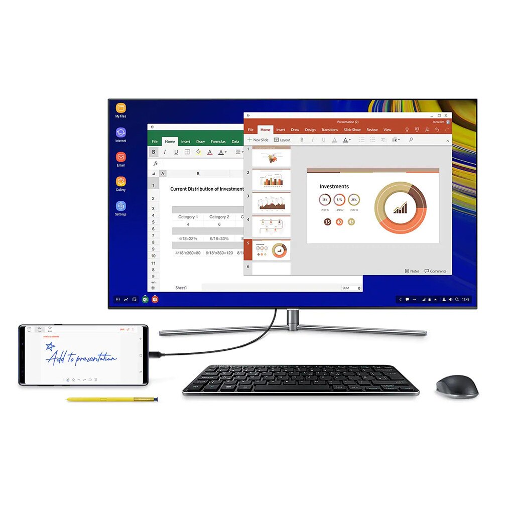 Dex Kabel Voor Samsung USB C Type-C naar HDMI 4K Kabel HDTV TV Digital AV Adapter voor Samsung Note 9 DeX HDMI converter Kabel
