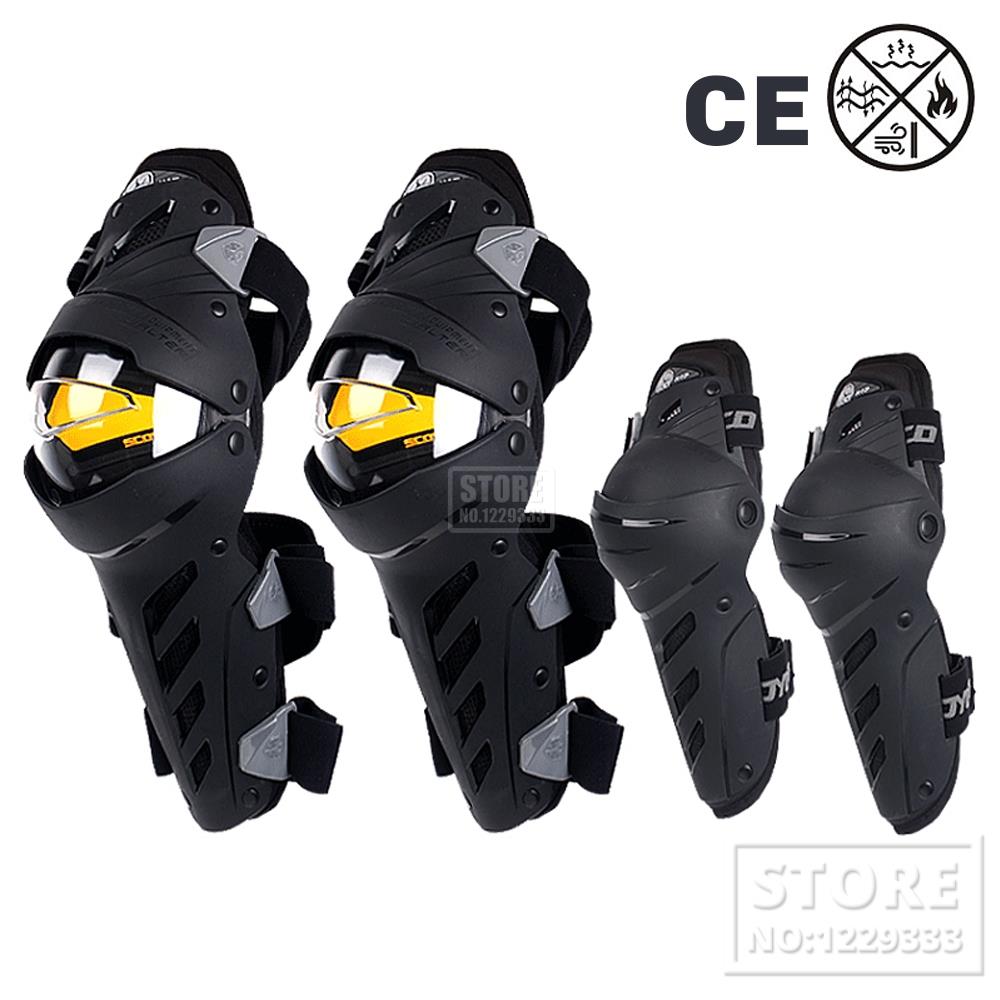 Scoyco Motorcycle Knee Pads Motocross Off-road Knee Guard Protective Gear Wearable Motocross Elbow Pads+Knee Pads Four Seasons