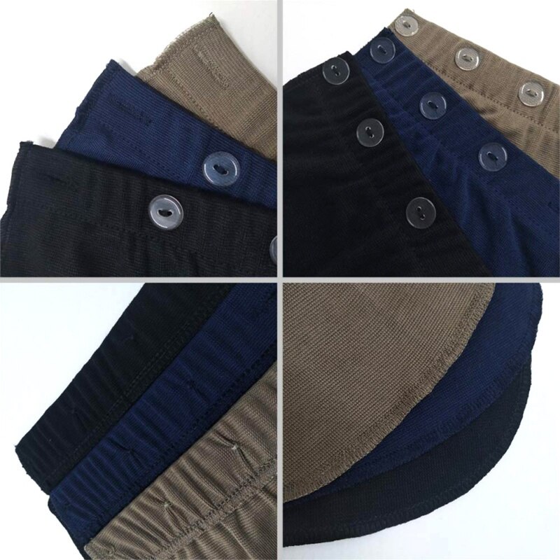 3 uds botón cinturón pantalones hebilla de extensión para mujeres embarazadas DIY ropa costura suministros