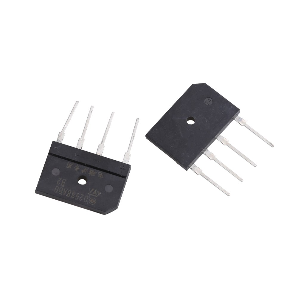 Pont redresseur électrique monophasé Original D25SBA80 à 4 broches pour redresseurs de pont de cuisinière à Induction 4 pièces