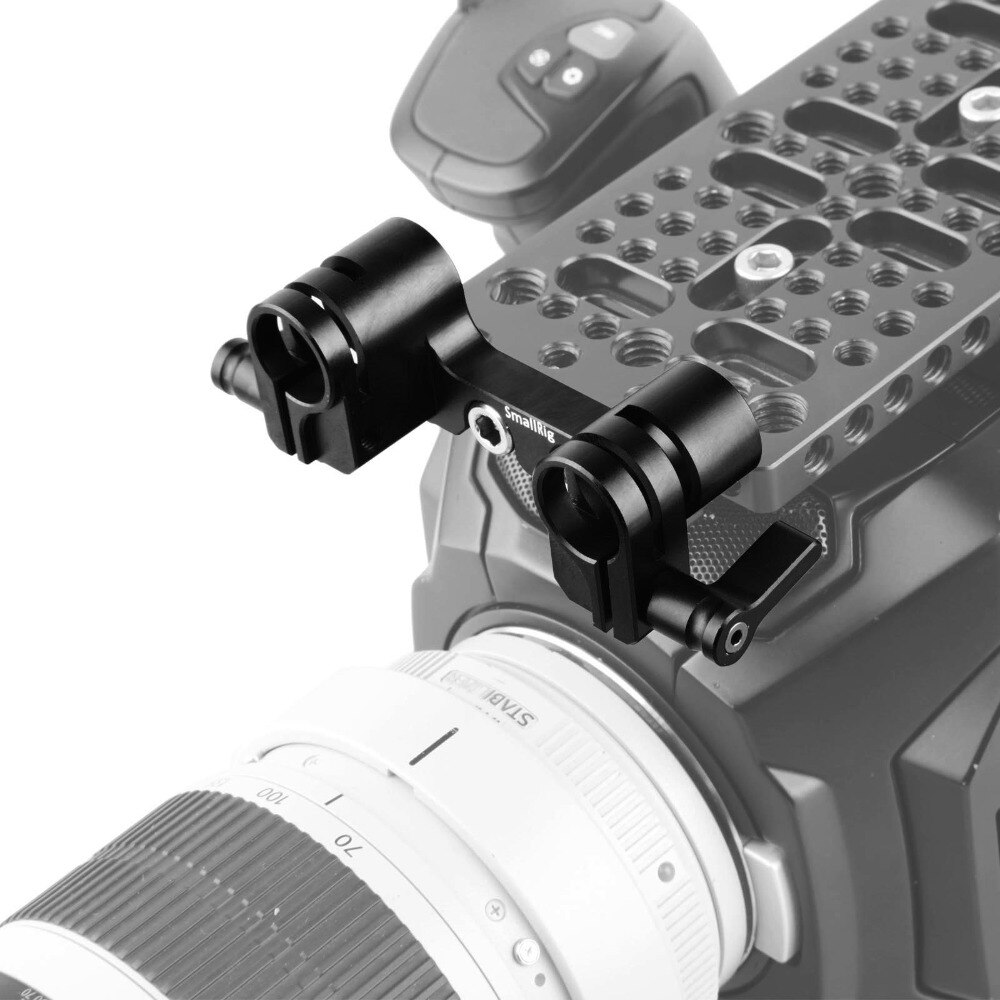 Smallrig Dual 15Mm Rod Clamp Rail Block Voor Dslr Camera Follow Focous 1943