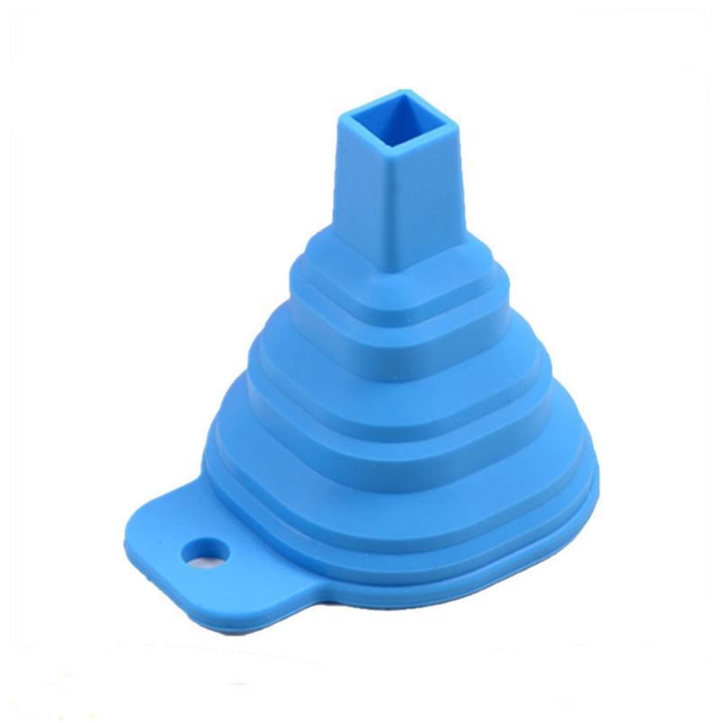 Kitchen Home Mini folding telescopic long neck funnel household liquid dispensing mini funnel Kitchen Tools