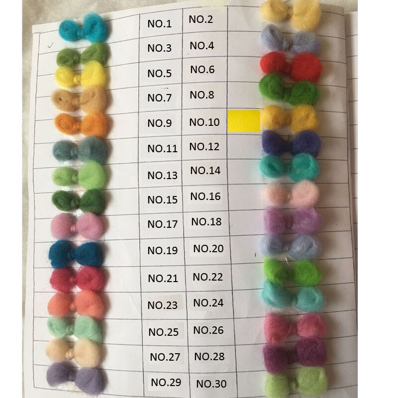 WFPFBEC 70 s Australië GEKAMD 100% WOL fiber merino diy wol voor neddles vilten 50g 100g NR 27