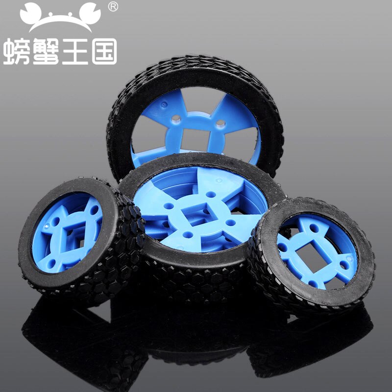 4pcs Diameter 47mm 70mm Tires Rubber Toy Car Wheel Part DIY model