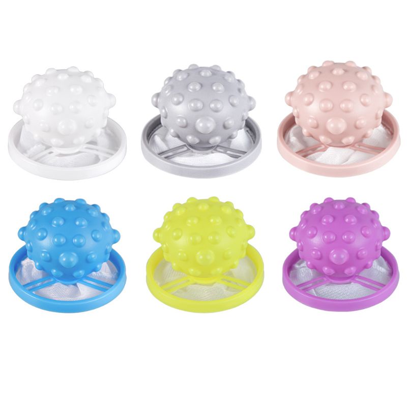 Washing Machine Hair Removal Catcher Floating Mesh Net Pouch Debris Collector