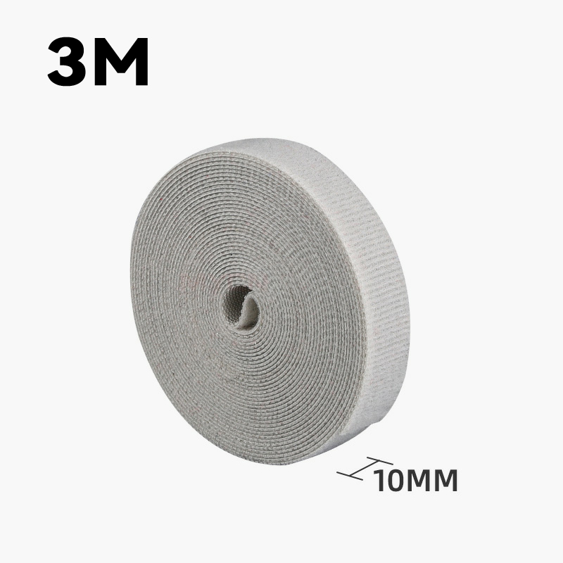 Hook and Loop Fastener Cable Organizer Cable Ties Wire Winder Keeper USB Cables Management Protector Earphone Mouse Cord Ties: 5x250mm / green