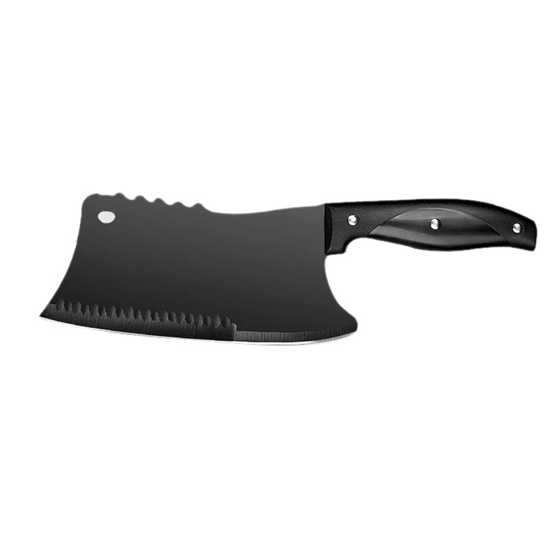 Butcher Knife Stainless Steel Bone Chopping Knife Meat Slicing Cleaver High Hardness Kitchen Chef Knife: Default Title
