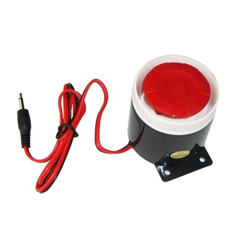 Wired Siren Sound Alarm DC12V 220mA for Burglar Alarm System.