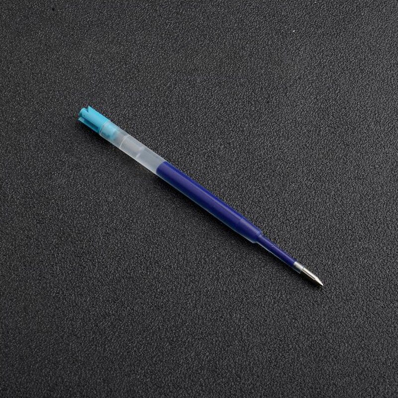 10Pc 98mm Blue ink Refills BLACK 424 Ballpoint Pen Stationery Student Office School Supplies