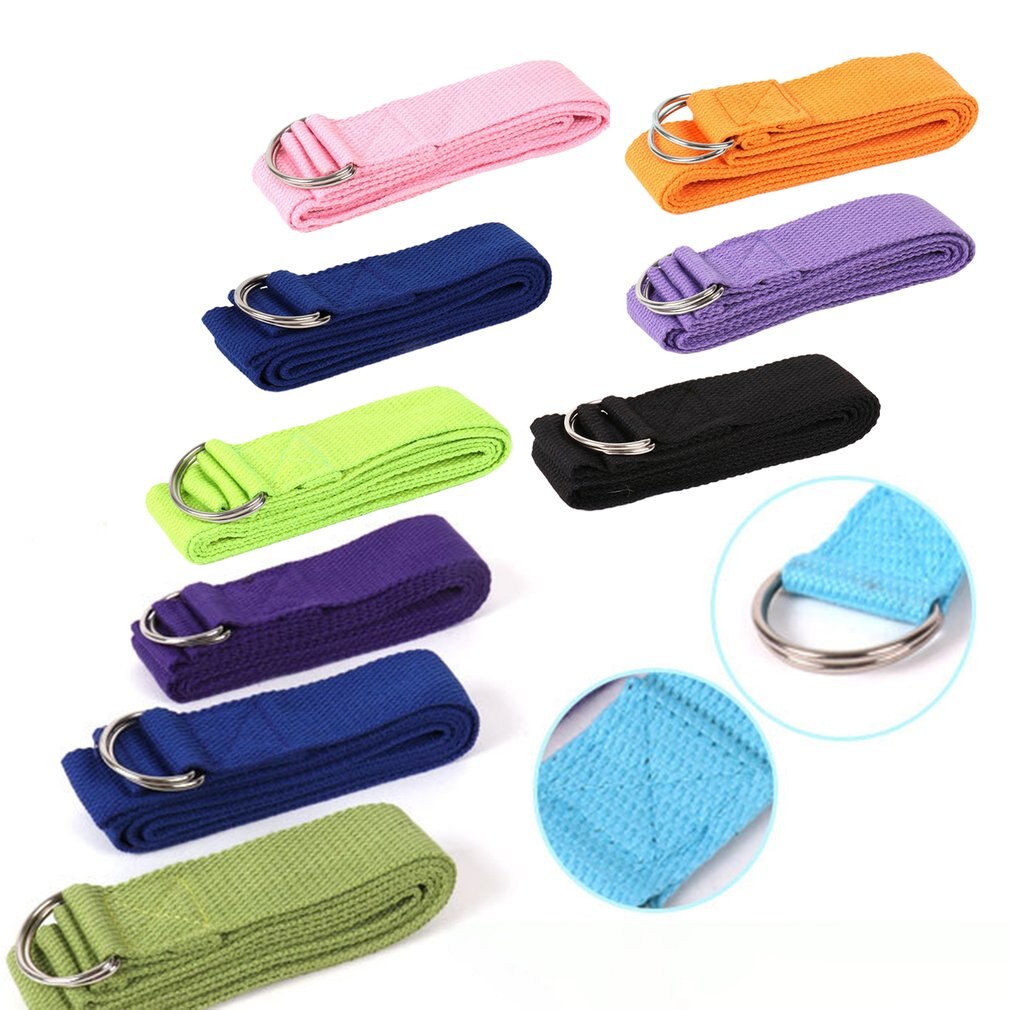 Yoga strecken Band Yoga Seil Sport strecken Gürtel Yoga Hilfsmittel Liefert Polyester Baumwolle ziehen Seil strecken Band