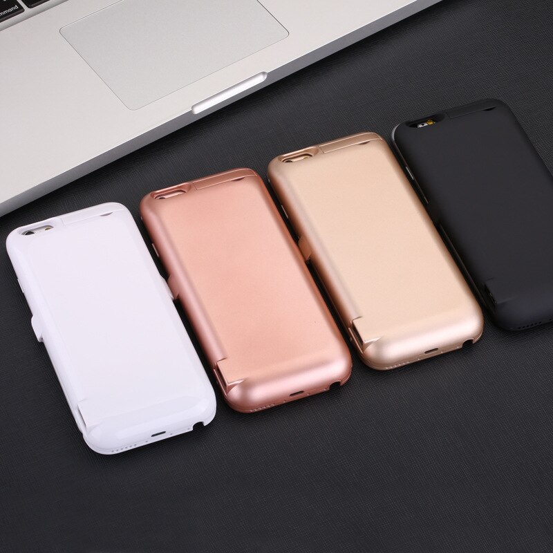 Funda con cargador de batería de 10000mAh para móvil, carcasa con cargador de batería para iPhone 6, 6s, 7, 8 plus