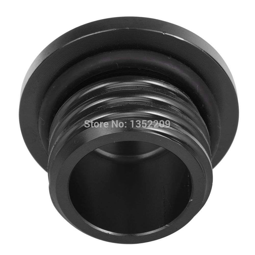 Motor Black Aluminum Right-hand Thread Fuel Gas Tank Vented Decorative Oil Cap for Harley Dyna Touring Sportster XL 1200 883 X48