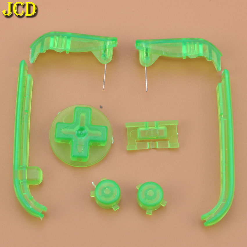 JCD Multi-Color Buttons Keypads L R A B Buttons For Gameboy Advance Buttons Frame For GBA D Pads Power ON OFF Buttons