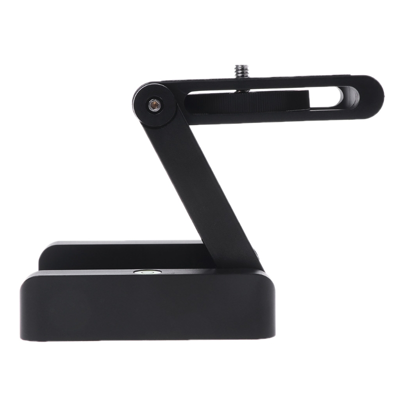 Z Flex Tilt Tripod Head Aluminum Alloy Folding Z Tilt Head Quick Release Plate Stand Mount Spirit Level For Phones Camera