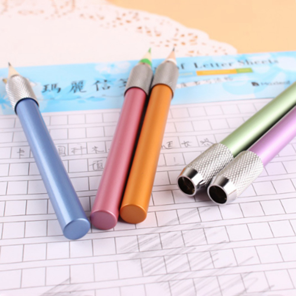 Multi Kleur Potlood Extender Houder Schets Verstelbare Potlood Extender Schilderen Art Schrijven Tool Voor School Office