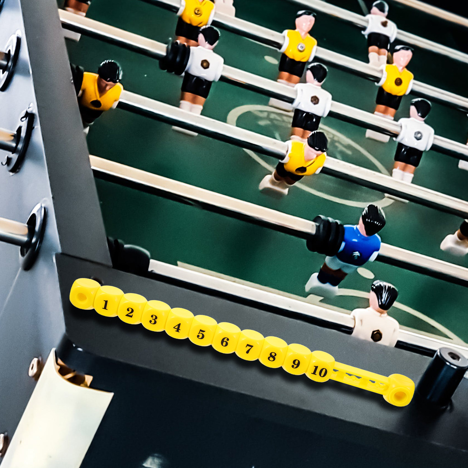 Objectifs de Football, marqueurs de marquage de baby-foot, compteur polyvalent en plastique