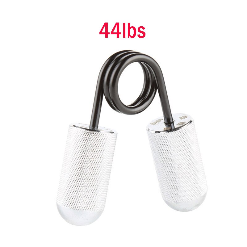 Finger Strength Hand Gripper Metal Finger Gripper Strength Trainer Portable Fitness Tools Wrist Flexible Exercise: Silver