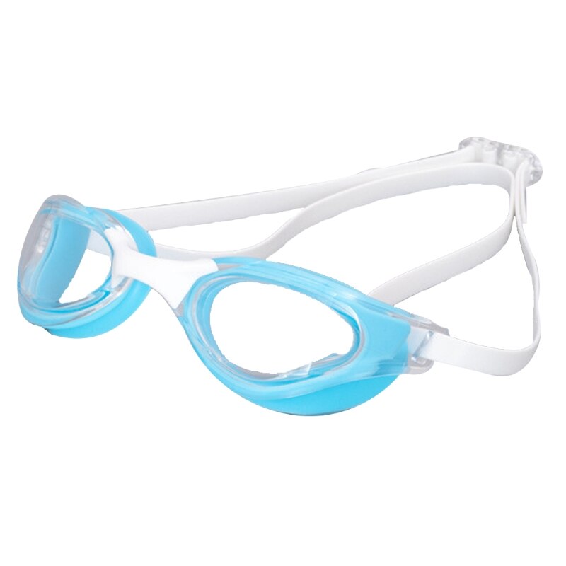 Swimming Goggles, Silicone Swim Goggles UV Protection Watertight Anti-Fog Adjustable Strap Comfortable with Case G32E