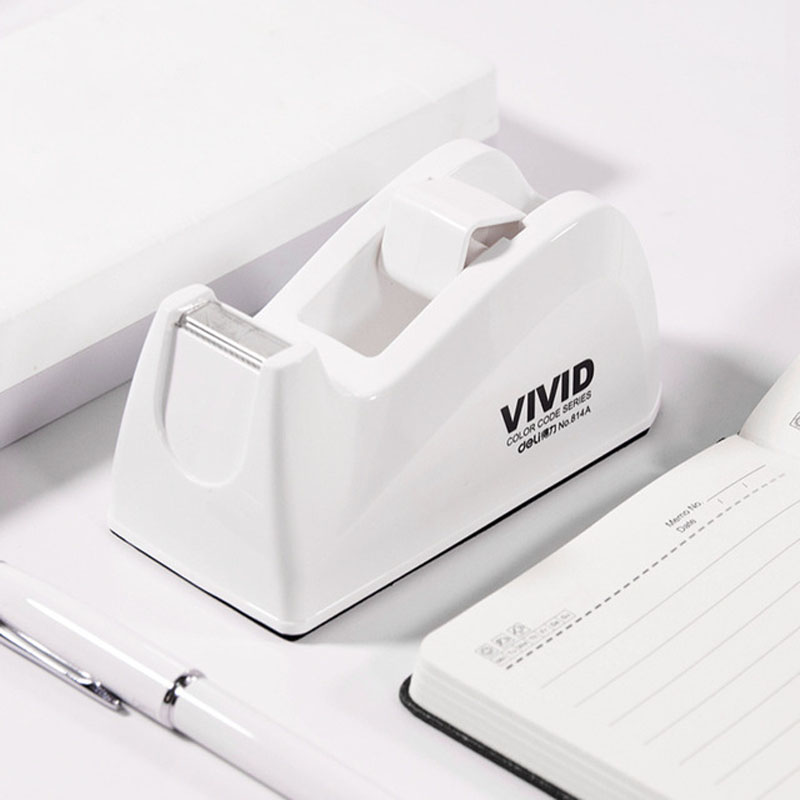 Suporte de Fita dispensador de fita dos artigos de papelaria para material escolar Portátil Assento Fita do Cortador de Fita Adesiva Scotch Fita ferramentas de escritório