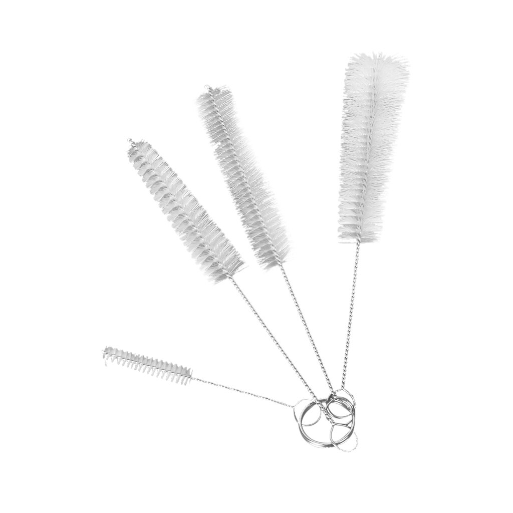 Fles Borstels Baby Spons Glass Cleaner Cleaning Borstels 4 Maten Set