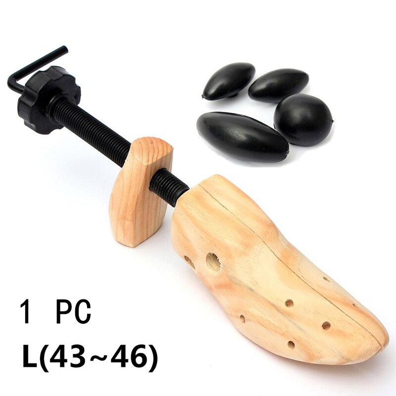 1 PC Wood Wooden 2-Way Shoe Shoes Tree women and man shoes tree Stretchers Size S/M/L