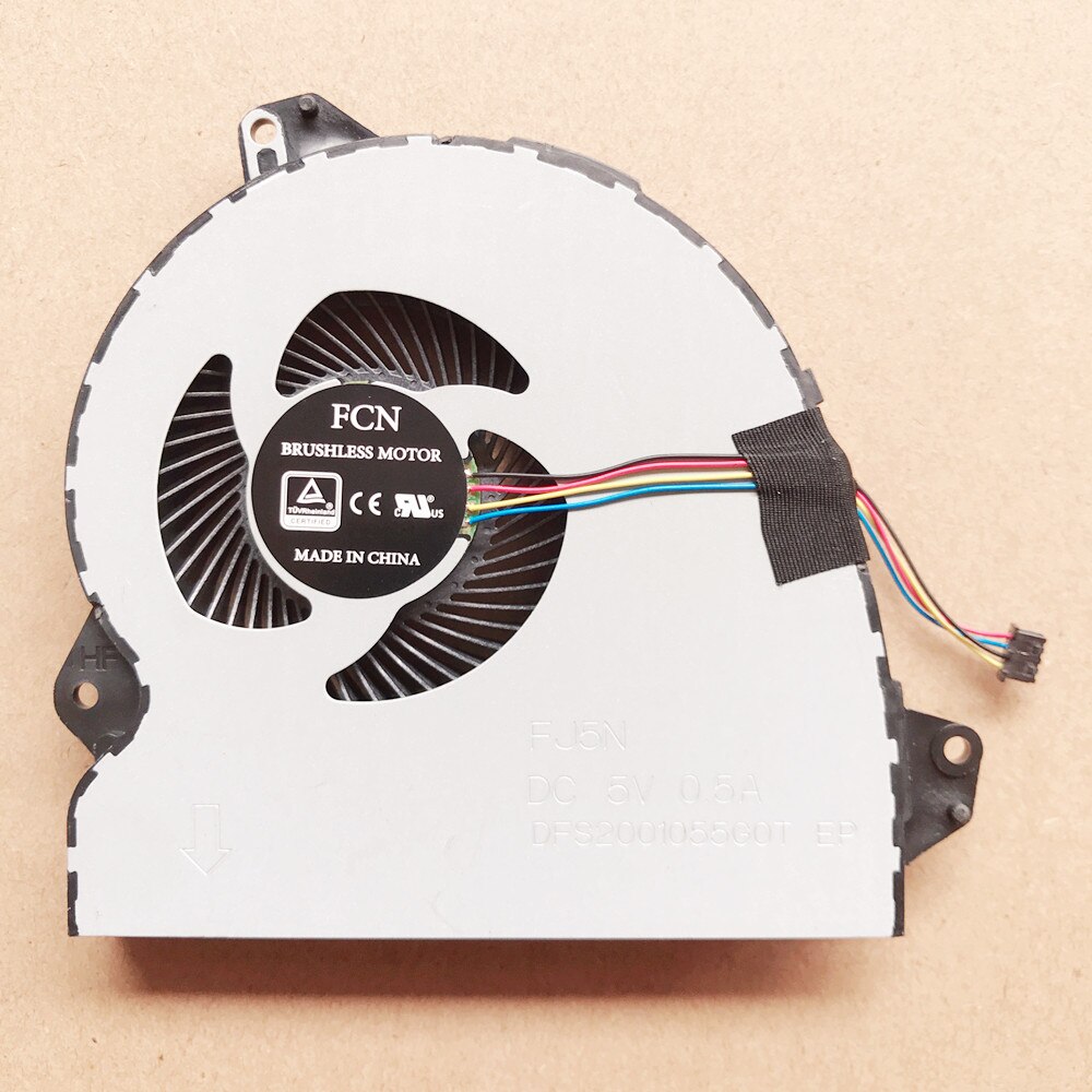 CPU COOLING FAN COOLER FOR ASUS ROG Strix GL553 GL553V GL553VD GL553VE FX53VD KX53 GL553VW FX53V FX53VD KX53VE DFS2001055G0T