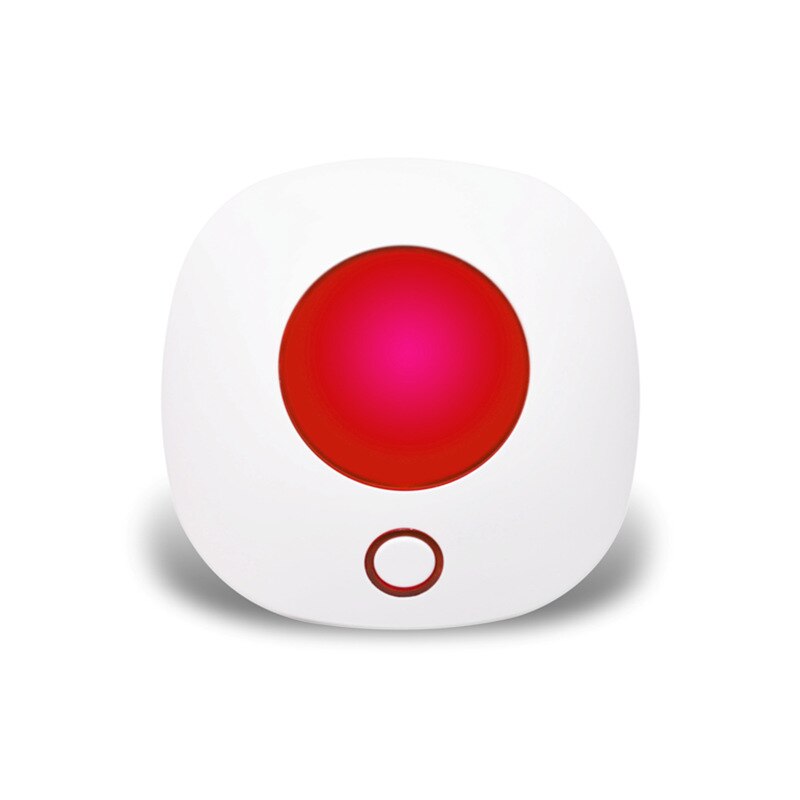 Tuya-sirena estroboscópica Wifi, sistema de alarma antirrobo de seguridad para el hogar, 433MHz, sirena de sonido y luz inalámbrica, compatible con Alexa y Google Home
