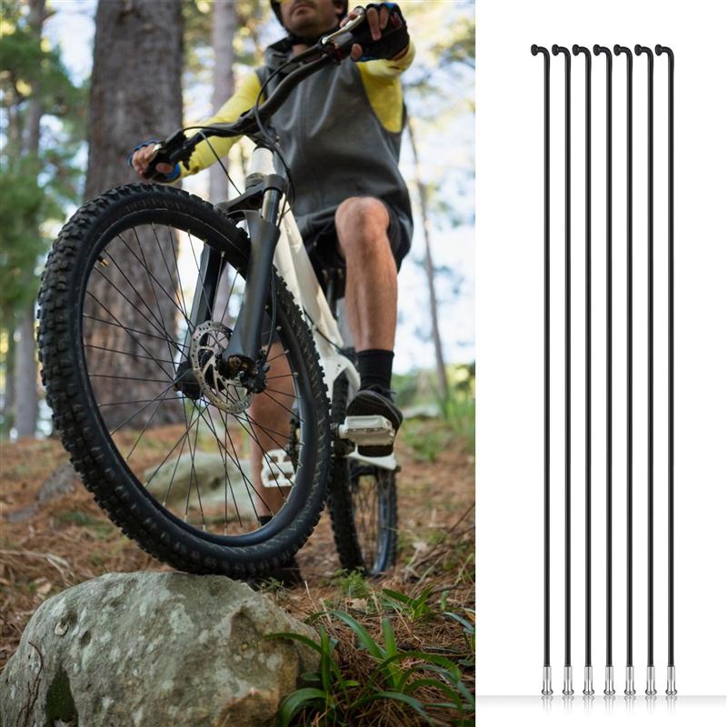 Fahrrad Speichen 36 stücke Fahrrad Speichen 14G J Biegung Stahl Fahrrad Speichen mit Nippel 260mm