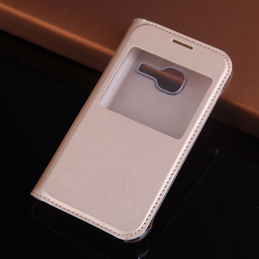 Flip Cover Leather Phone Case For Samsung Galaxy J1 mini J1mini Nxt Duos GalaxyJ1 SM J105 J 1 J100H J100F SM-J105H SM-J105F