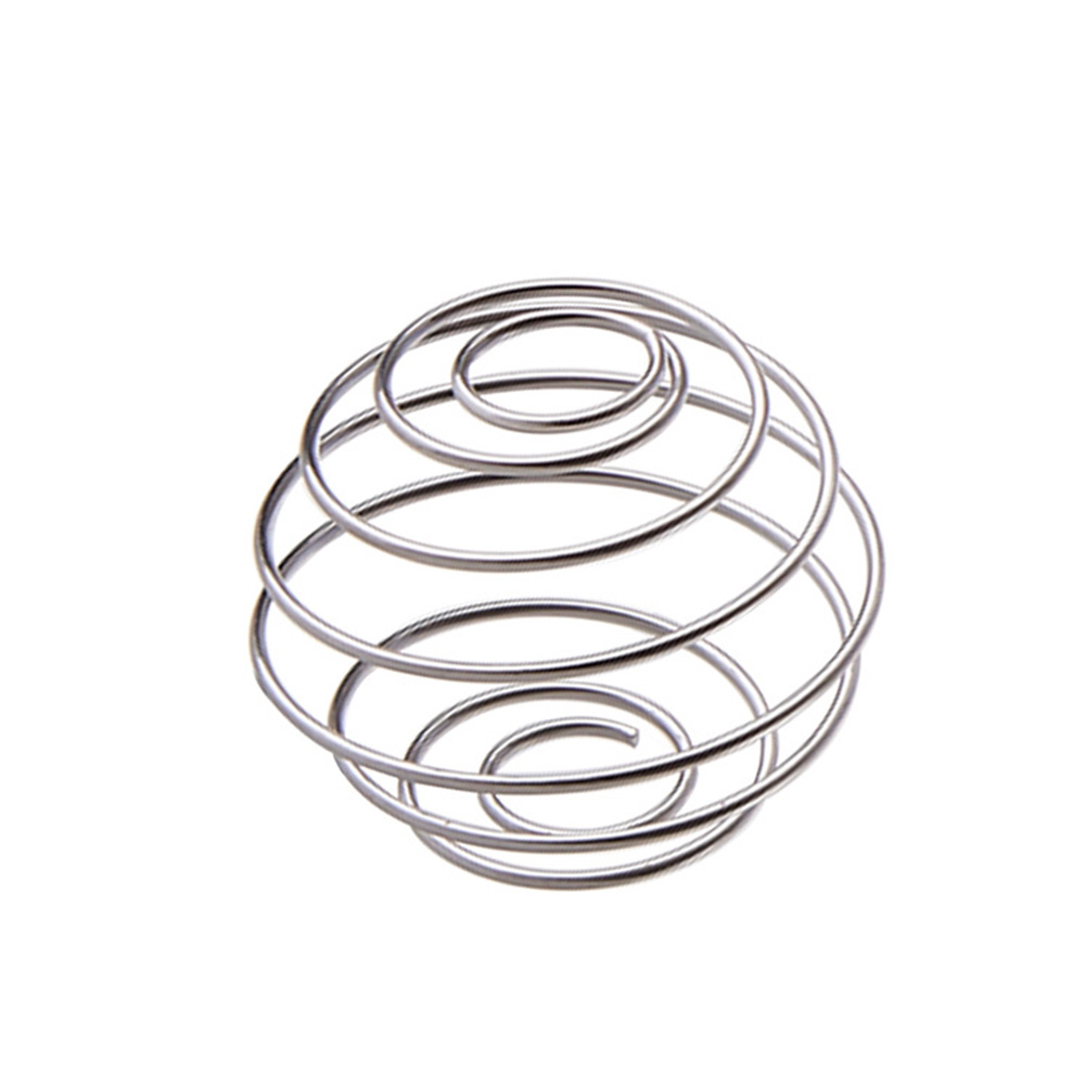 Stainless Steel Whisk Ball Mixed Shaker Bottle Protein Fitness Water Bottle Juice Milk Mixer Mixing Bar Drink Gadgets: 1Pc