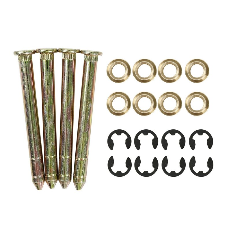 -Deur Scharnier Pins Pin Bus Kit Voor Ford F150 F250 F350 2-Deur F Serie Deur Scharnier reparatie Kit: Default Title