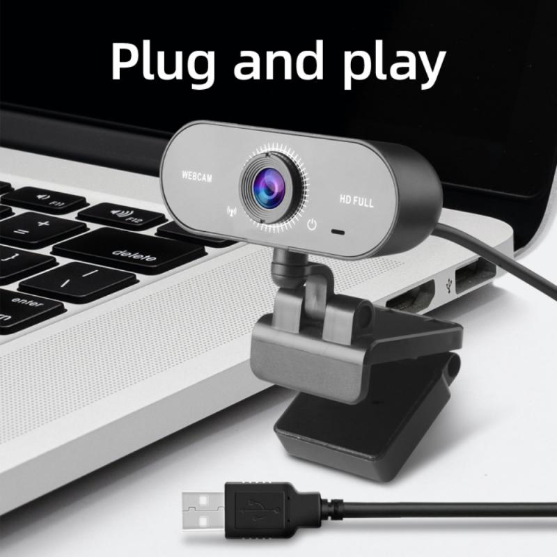 1080P Vaste Focus Hd Webcam Ingebouwde Microfoon High-End Video Call Camera Computer Randapparatuur Web Live camera Voor Pc Laptop