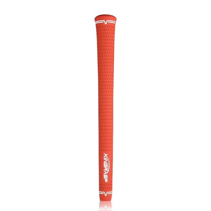 Standaard Golf Grips Rubber Golf Grips 5 Kleuren Golf Grip Club Putting Praktijk Golf Iron Grip Rubber Katoenen Draad Non-Slip Grip: Orange Standad
