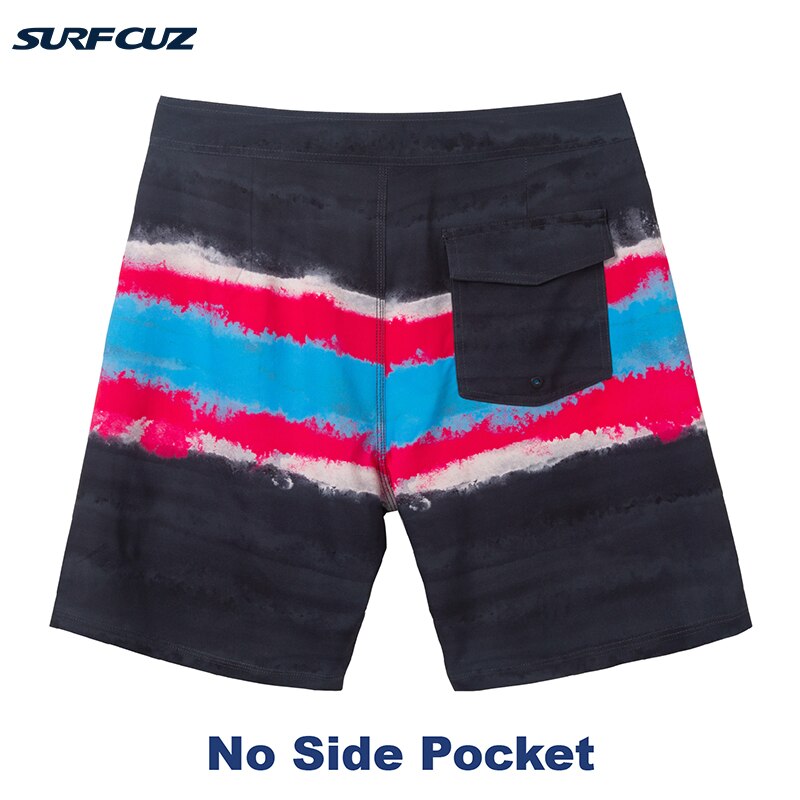 Surfcuz-pantalones cortos de surf para hombre, ropa de playa elástica, de secado rápido, rendimiento de 4 vías, para verano, 2022