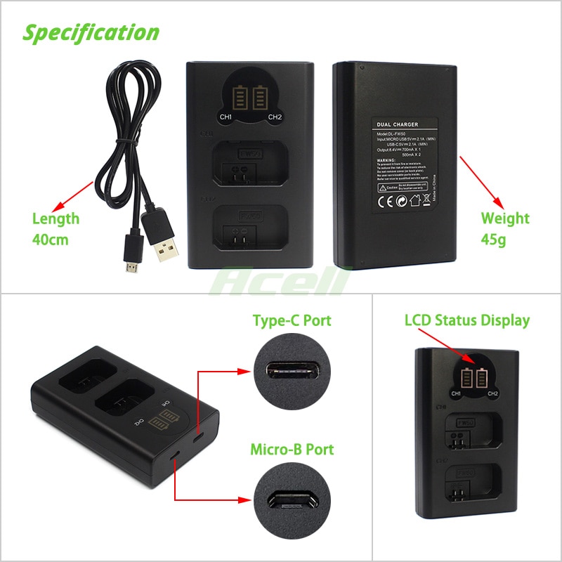 BP-51 LCD Dual Batterie Ladegerät für Sigma fp / dp0 Quattro / dp1 Quattro / dp2 Quattro / dp3 Quattro kamera Ersetzen BC-51 BC-71