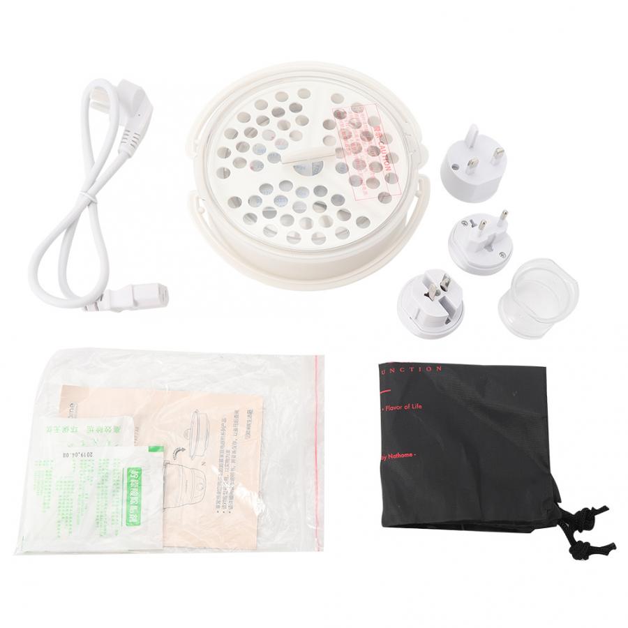 Elektrische Multi Cooker Huishoudelijke Opvouwbare Elektrische Pot Waterkoker Mini Draagbare Reizen Cooker Tool (Au Plug 100-120V 220-240V)