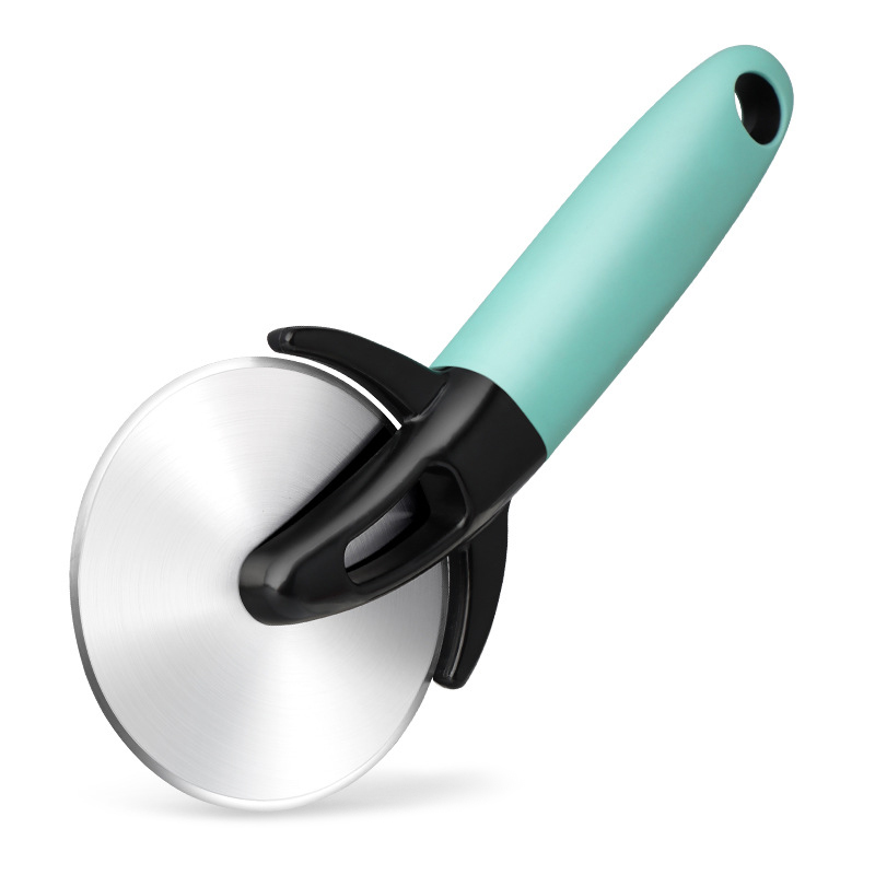 Grote Pizzasnijder, Deeg Brood Koekjes Gebak Pizza Roller Cutter Wiel, 3.74 Inch: Licht Groen