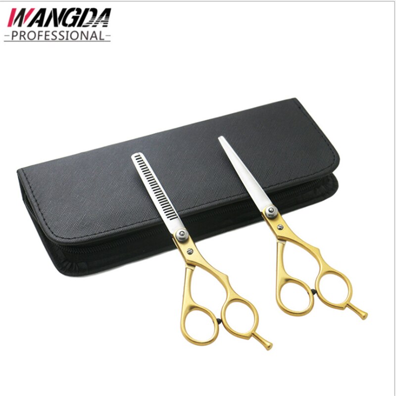 6.0 Inch Hairdressing Scissors Comb Set Hair Salon Haircut Hair Care Styling Set Is Also Used For Pet Hair Cutting