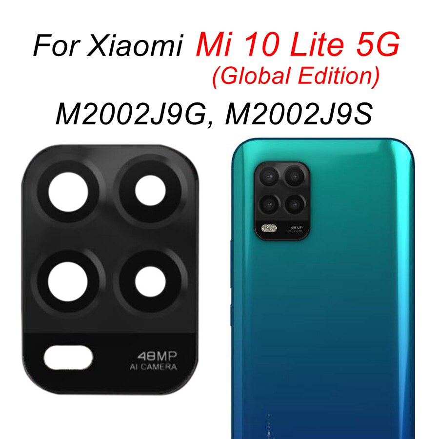 Lentille De Caméra Arrière Pour Xiaomi Mi Note 10 Lite - Verre De Protection, Neuf Sous Blister